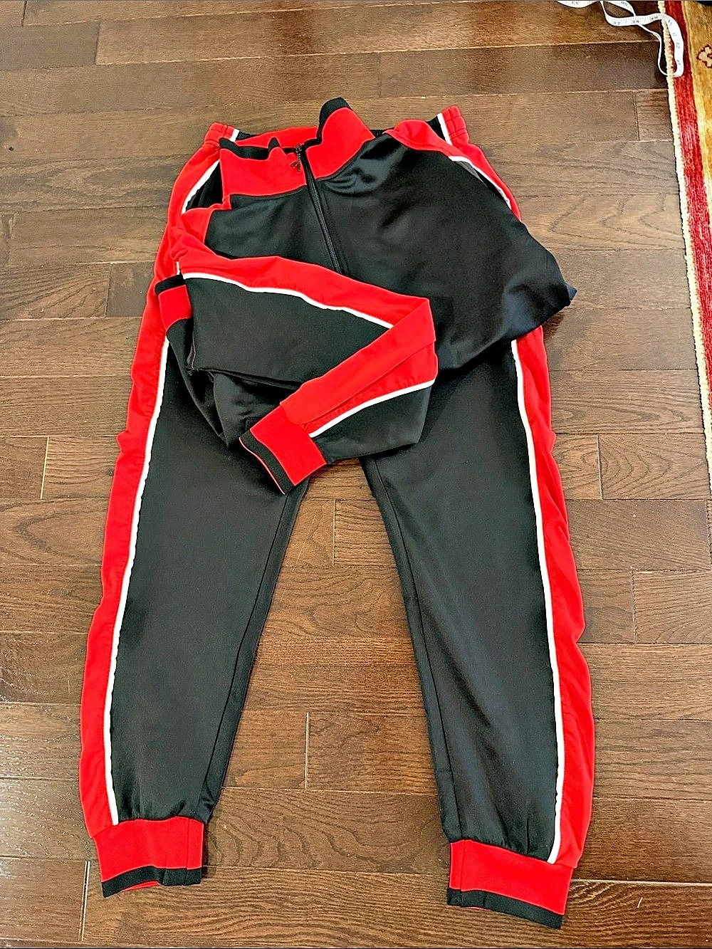 Color Block Track Jacket & Joggers Size Medium